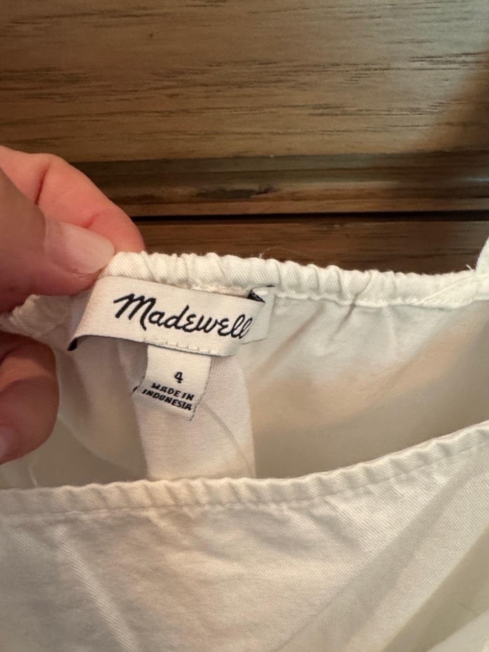 Madewell tie front tank - Picture 2 of 4